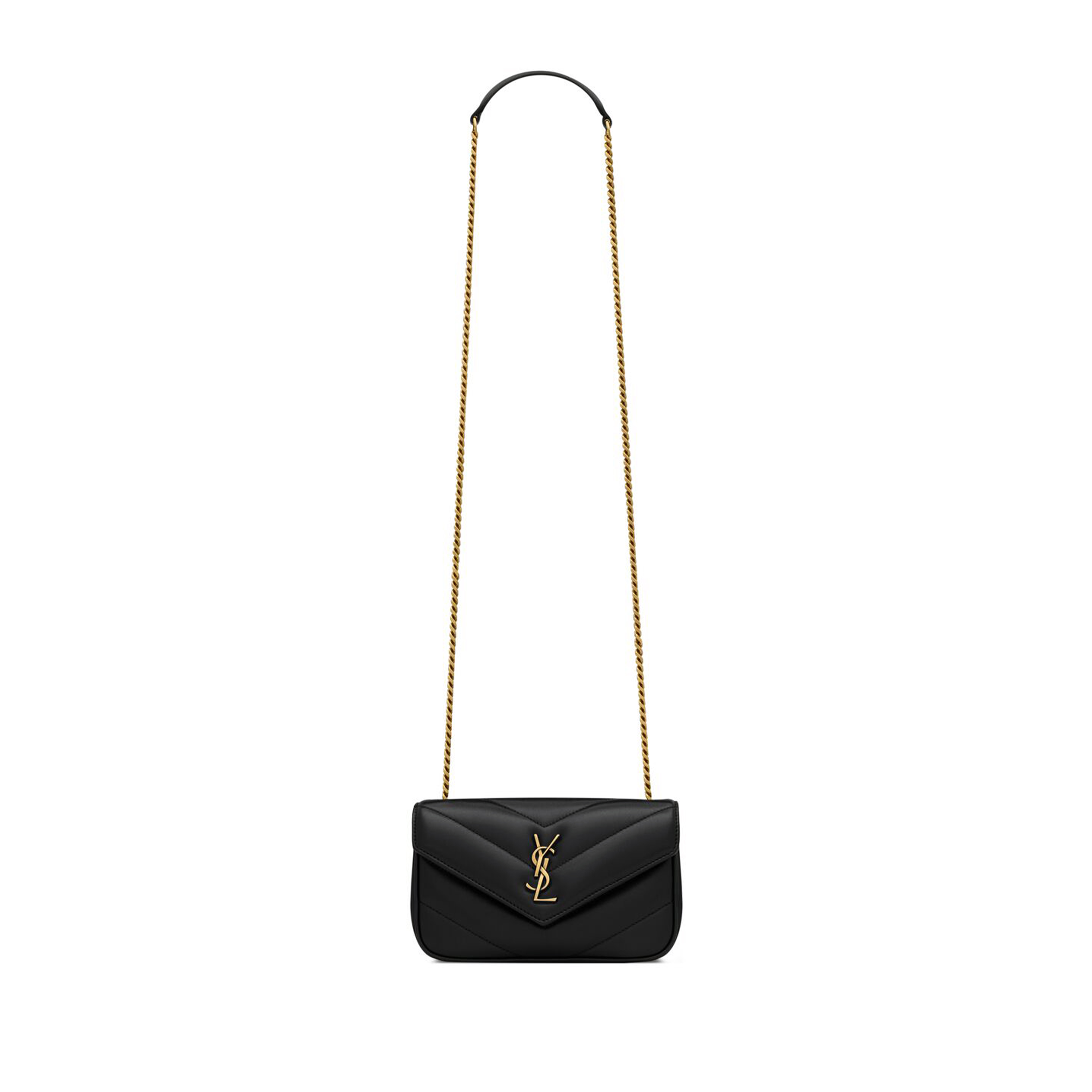 YSL LOULOU MINI IN LAMBSKIN 821749AAEAX1000 (20*12*5cm) YSL LOULOU MINI IN LAMBSKIN 821749AAEAX1000 (20*12*5cm)